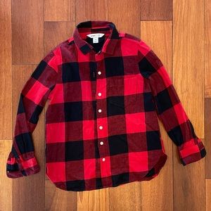 Old Navy Buffalo Check Plaid shirt